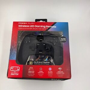 Press Play Wireless LED Gaming Remote Controller for Nintendo Switch Android PC